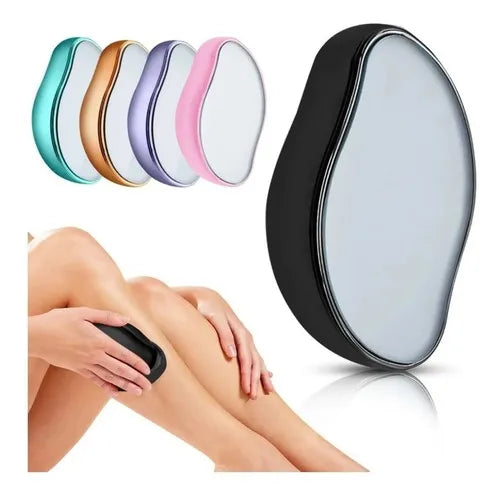 Depiladora y exfoliadora de cristal